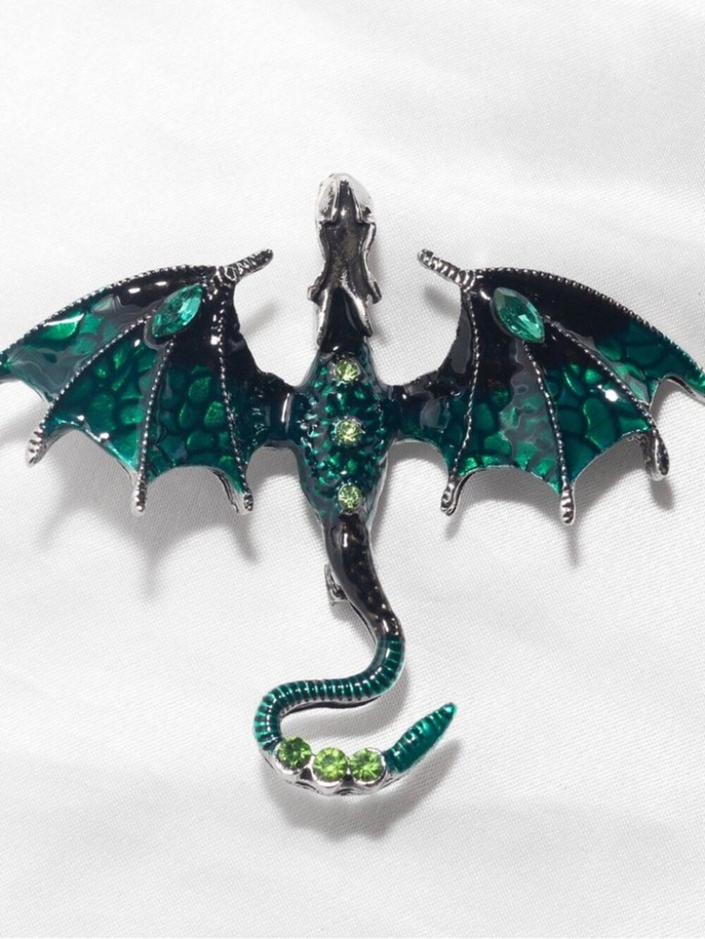 Betsey Johnson Draco Dragon Brooch